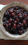 BoulderLocavore.com Brandied Cranberries