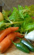 Fresh vegetables for homemade soup stock | BoulderLocavore.com