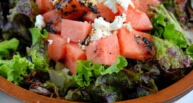 Watermelon Goat Cheese Summer Salad | BoulderLocavore.com