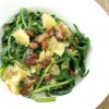 Warm Dandelion and Bacon salad | BoulderLocavore.com