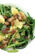 Warm Dandelion and Bacon salad | BoulderLocavore.com