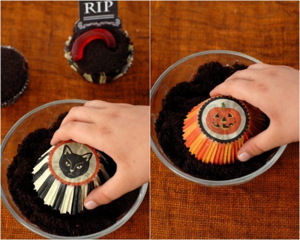 boulderlocavore.com graveyard cupcakes tutorial 1 collage
