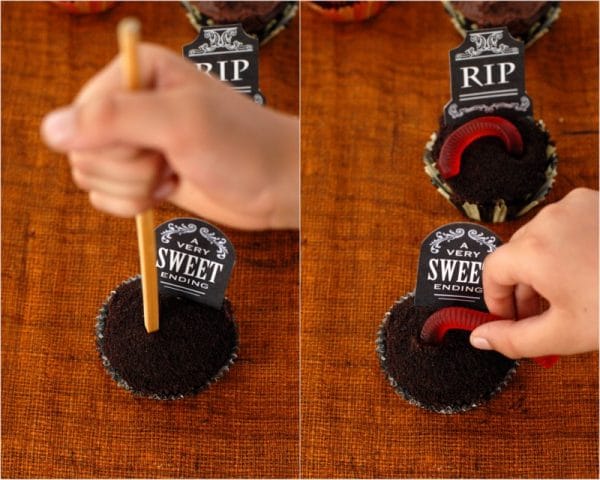 boulderlocavore.com graveyard cupcakes tutorial 3 collage