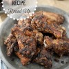Wild Rice Sumac Cayenne Wings {gluten free} boulderlocavore.com