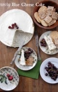 Savory Blue Cheese Cake  BoulderLocavore