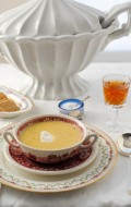 Saxe-Coburg Soup - Unofficial Downton Abbey Cookbook BoulderLocavore.com