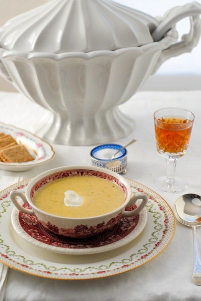 Saxe-Coburg Soup - Unofficial Downton Abbey Cookbook BoulderLocavore.com