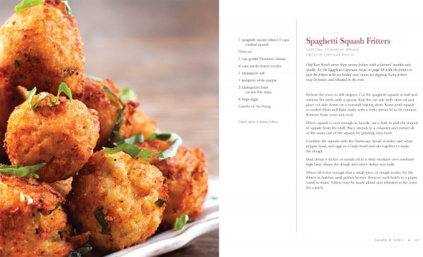 Spghetti Squash Fritters from Tasting Colorado |BouderLocavore.com