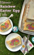 Hidden Rainbow Easter Egg Cake | BoulderLocavore.com