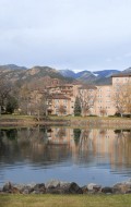 The Broadmoor's West Building, where we stayed and which houses The PLaY.