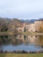 The Broadmoor's West Building, where we stayed and which houses The PLaY.