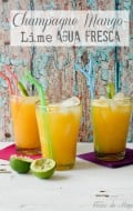 Champagne Mango-Lime Agua Fresco BoulderLocavore 754-001