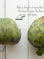 How to Trim an Artichoke {pictorial} | BoulderLocavore.com