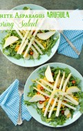 White Aspargus Arugula Spring Salad | BoulderLocavore