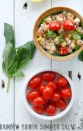 Rainbow Quinoa Summer Salad - BoulderLocavore.com
