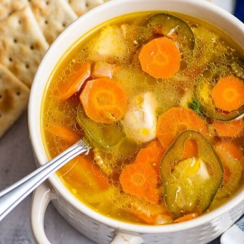 NANA'S COMFORTING CHICKEN SOUP - Homegrown Kitchen