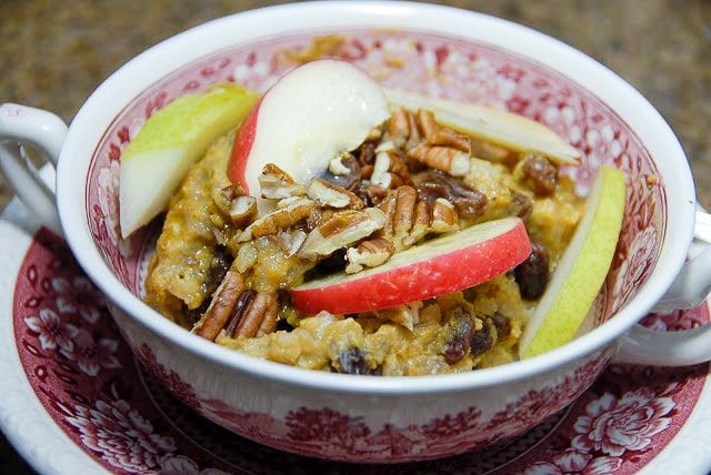 Creamy Pumpkin Rice Pudding