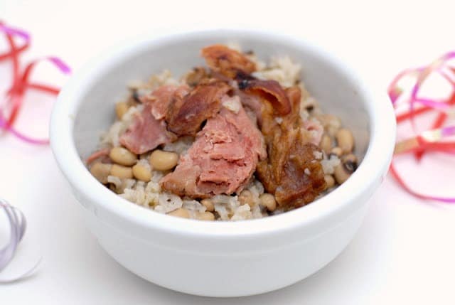 Hoppin\' John: rustic Black Eyed Peas and Ham 