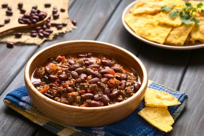 bison chili with black beans