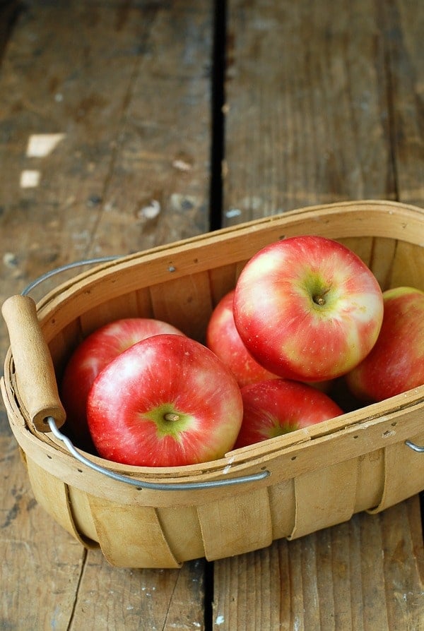 Basket of Fall Apples