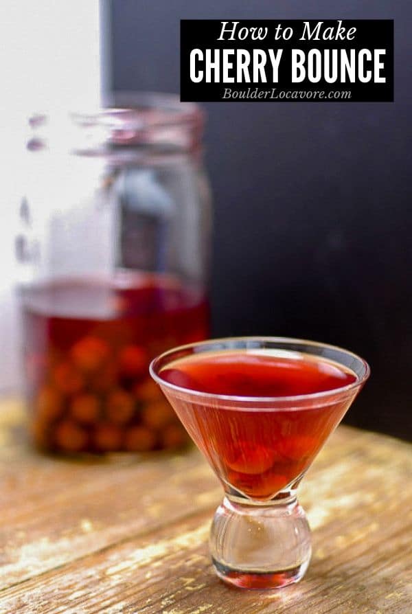 Cherry Bounce recipe - An Easy Homemade Cordial Recipe