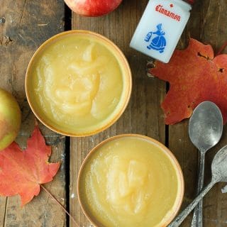 Homemade Applesauce naturally sweetened