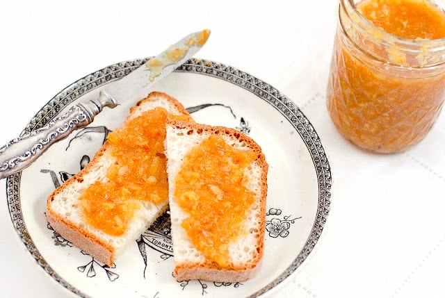 marmalade on toast