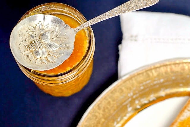 Three Citrus Marmalade in jar