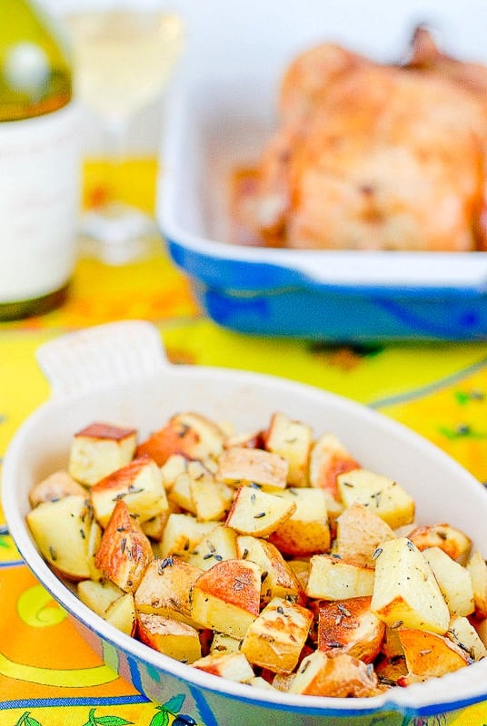 lavender roasted potatoes 