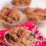 Bacon Mesquite Chilies-and-Cherries Chocolate Muffins