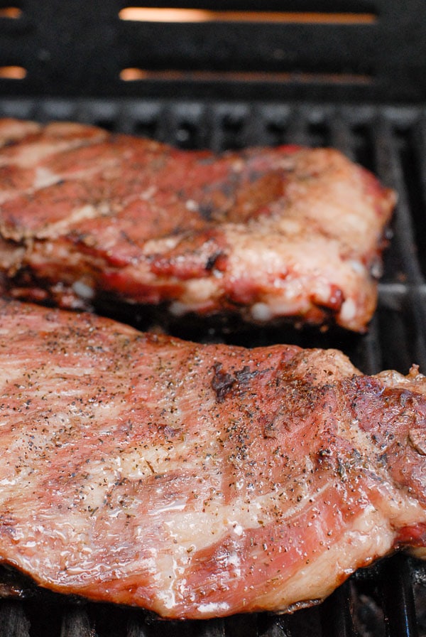 St. Louis Style Ribs on the grill