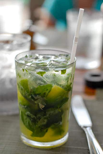 Costa Rica Basil Mojito