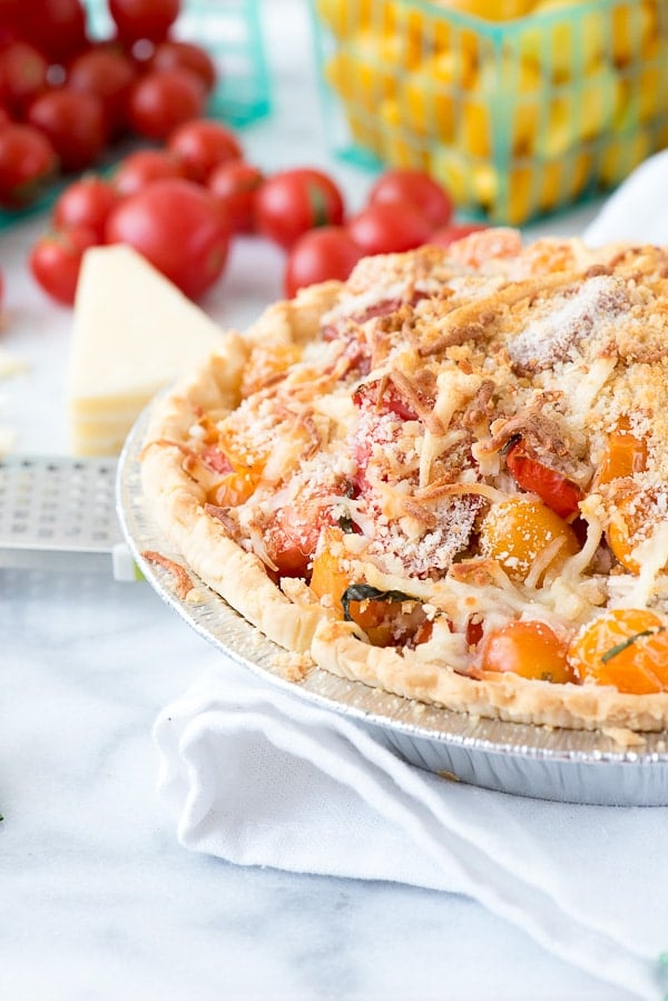 Tomato Pie A Fresh Savory Easy Summer Recipe