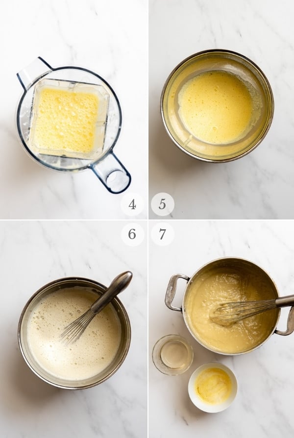 Making Homemade Banana Pudding process photos