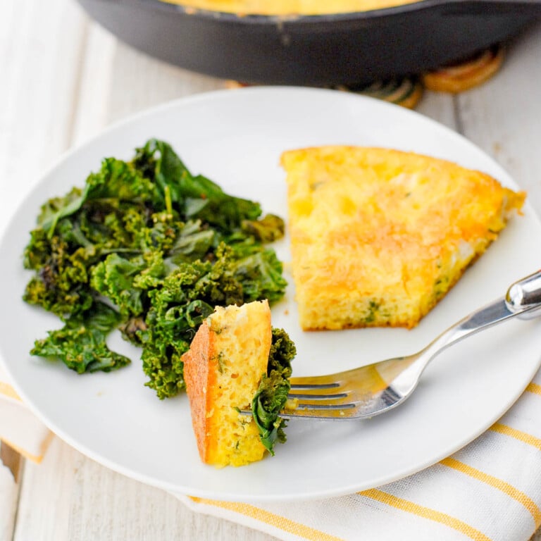 Italian Frittata with Garlic Kale Boulder Locavore