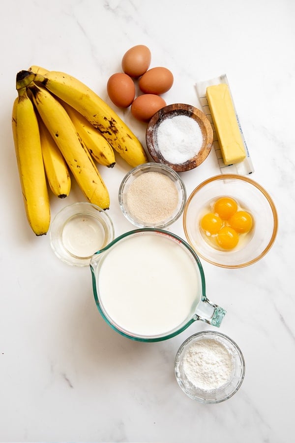 homemade banana pudding ingredients 