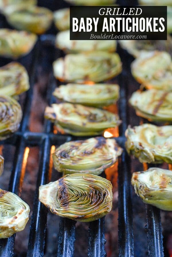 Grilled Artichokes title image