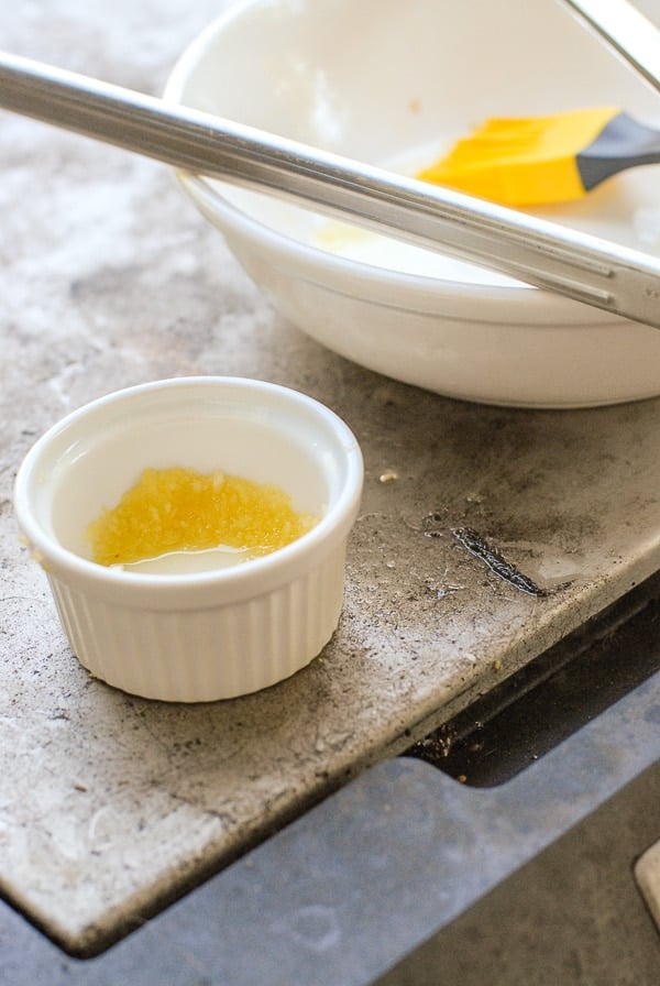 garlic butter for grilled artichokes