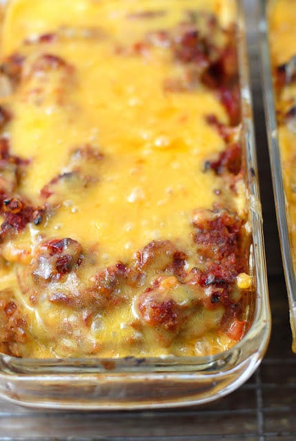  Taco Meatloaf with cheese