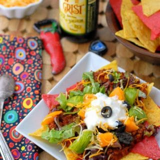 Mexican Sloppy Joes meets Nachos: Tijuana Trainwreck