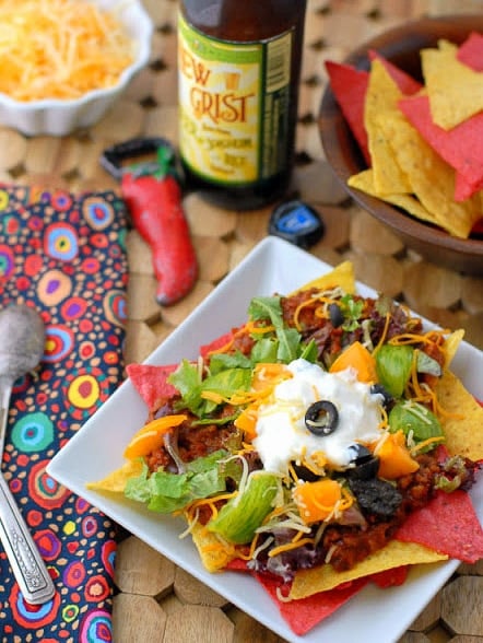 Mexican Sloppy Joes meets Nachos: Tijuana Trainwreck