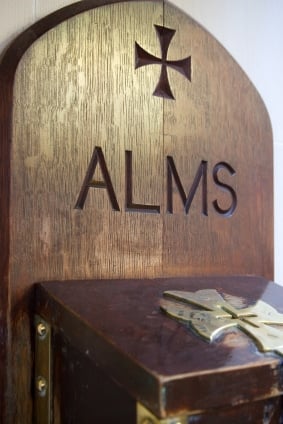 alms box