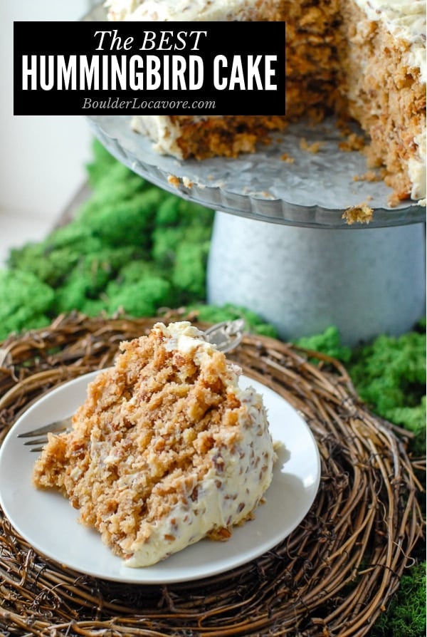 Hummingbird Cake title image