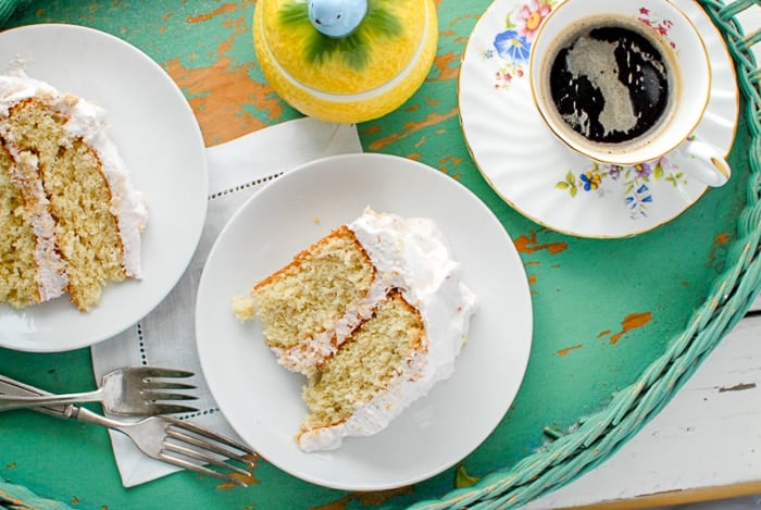 happy day cake on tray