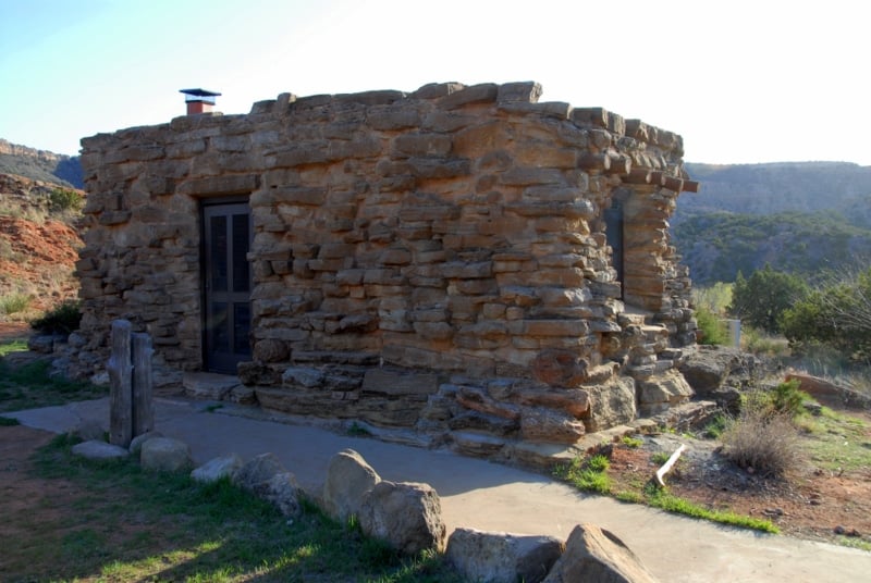 Cow Cabins at Palo Duro Park Texas