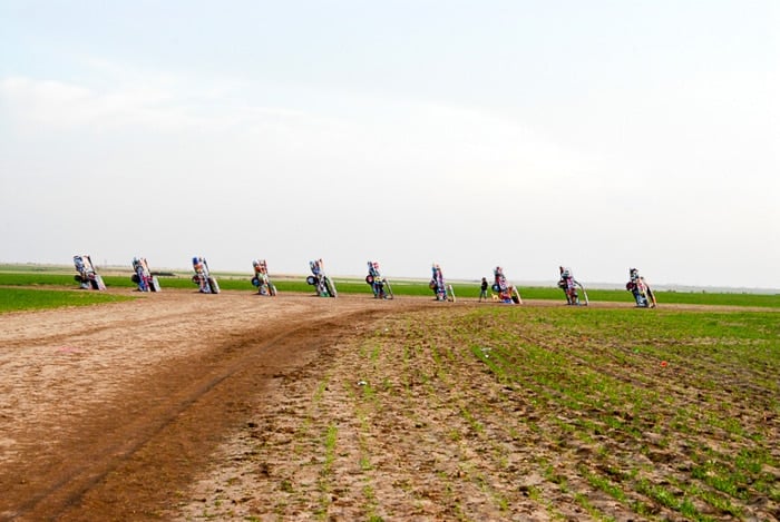 Cadillac Ranch cars Amarillo Texas