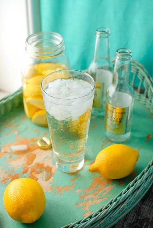 Lemon Vodka Tonic