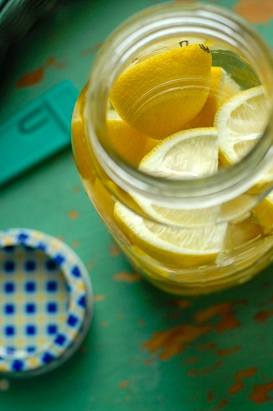 Infusión de Vodka de limón