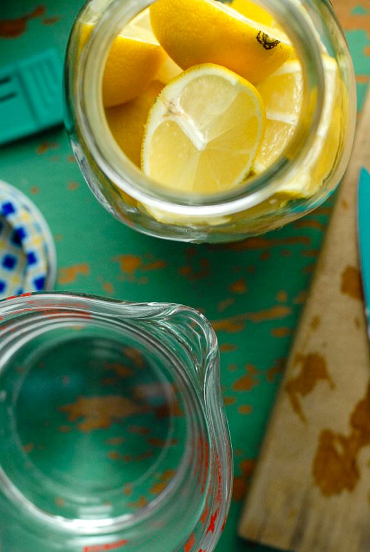 Vodka infusa al limone