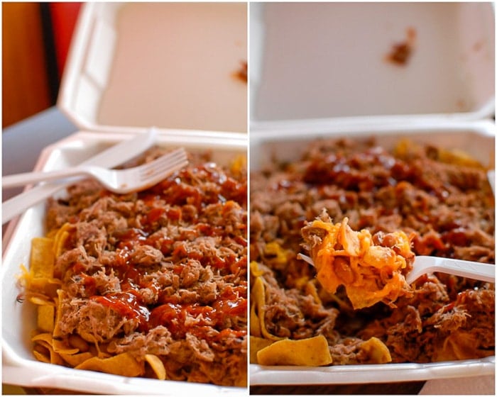 Frito Pie at Robinson's BBQ Amarillo Texas